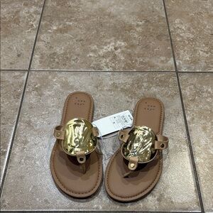 Women’s A New Day Gold Ornament Sandals